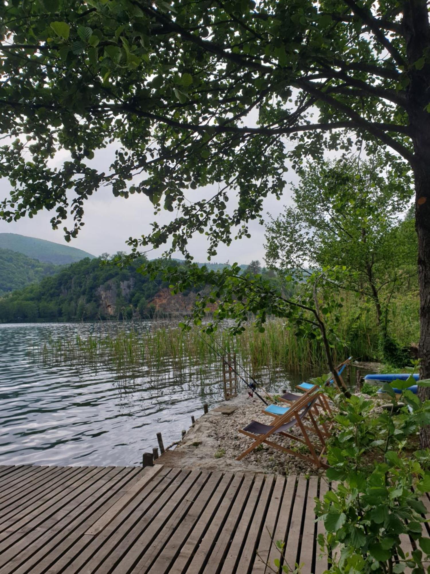 Jajce Lake Cottage-Plivsko Jezero Ngoại thất bức ảnh
